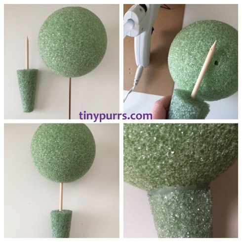 Foam Bouquet Base